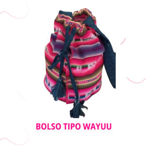Bolso colores tipo Wayuu