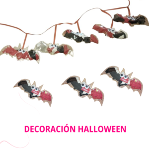 Guirnalda rellena con tela Halloween