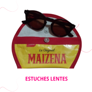 Estuche para anteojos de material reciclado