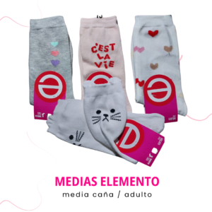 Medias media caña Elemento (par)